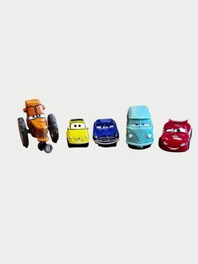 Disney Pixar Cars Plastic Toy Lot